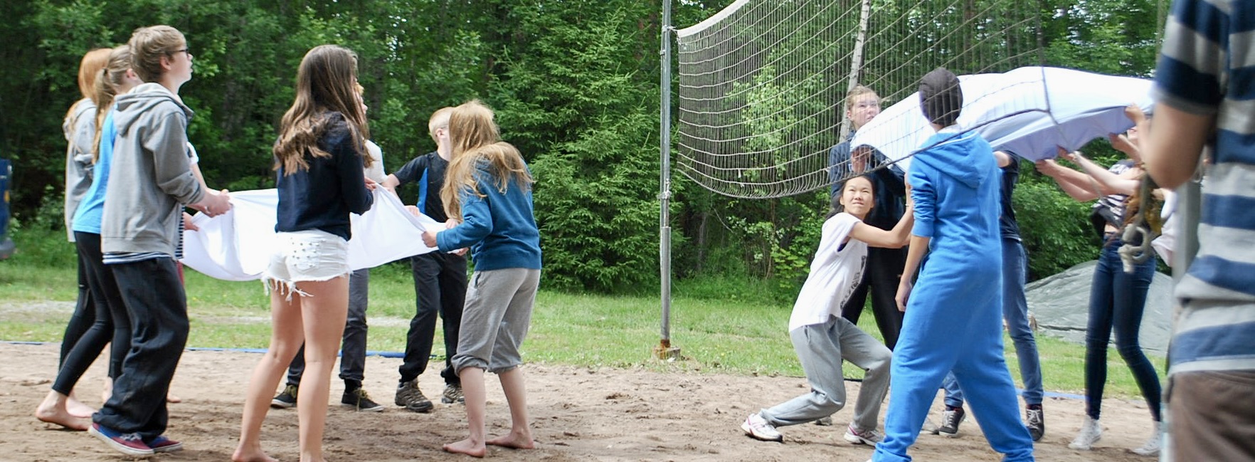 Konfirmationsläger på Sandvikengården